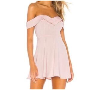 superdown Sybil Off The Shoulder Mini Dress